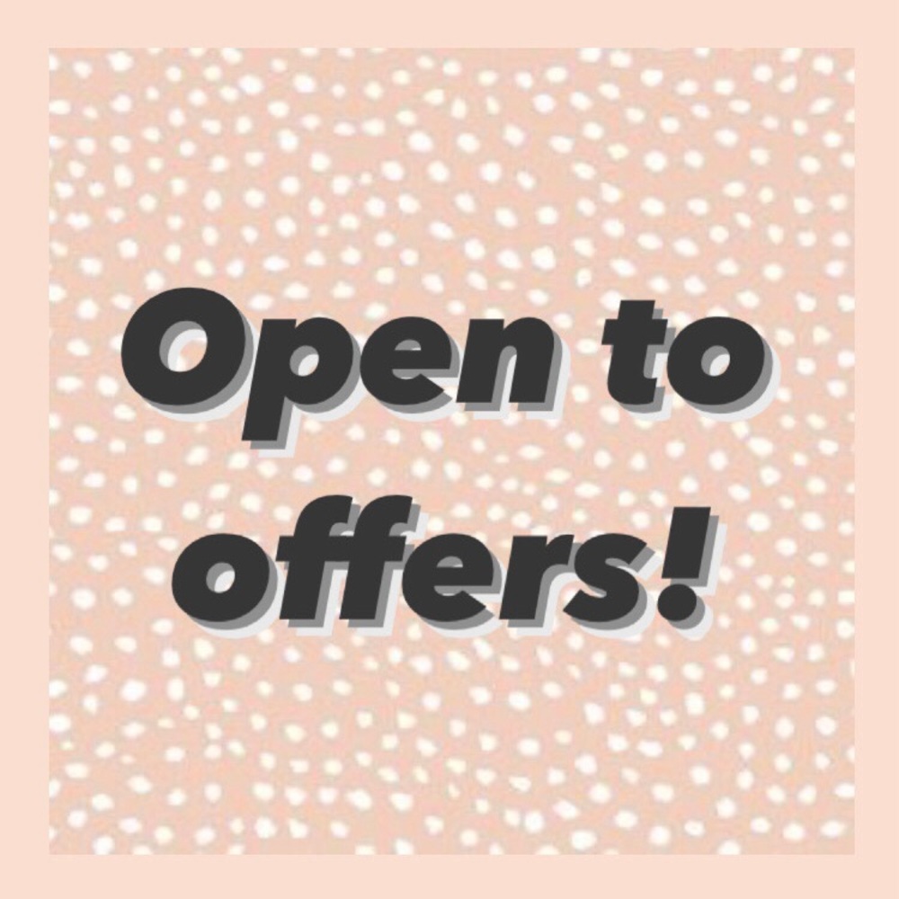 OPEN TO OFFERS!
